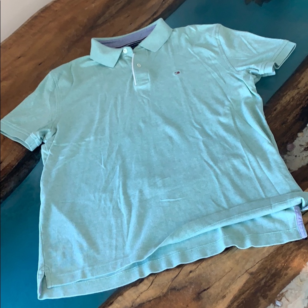 HP 🎉 Tommy Hilfiger Polo Shirt HP🎉 - Picture 2 of 7